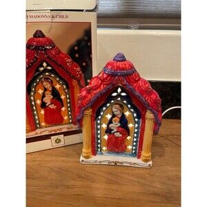 Lighted Madonna & Child Figurine - 8.75" Dillard's Trimmings